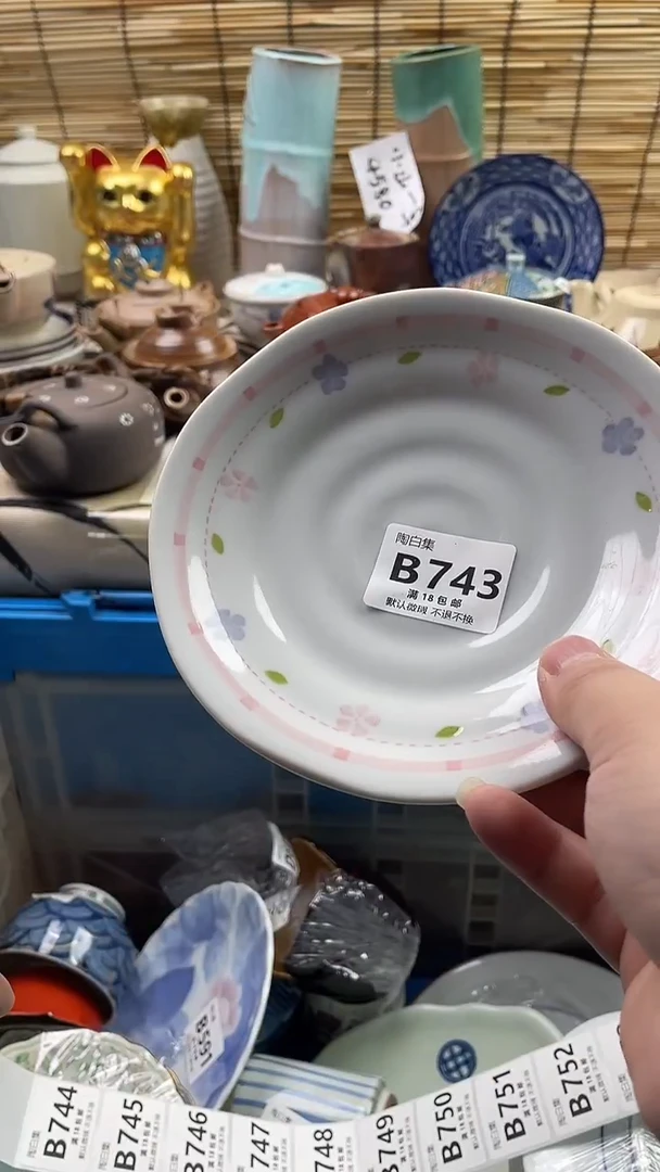 瓷片太****?默认微瑕，介意慎拍！B743