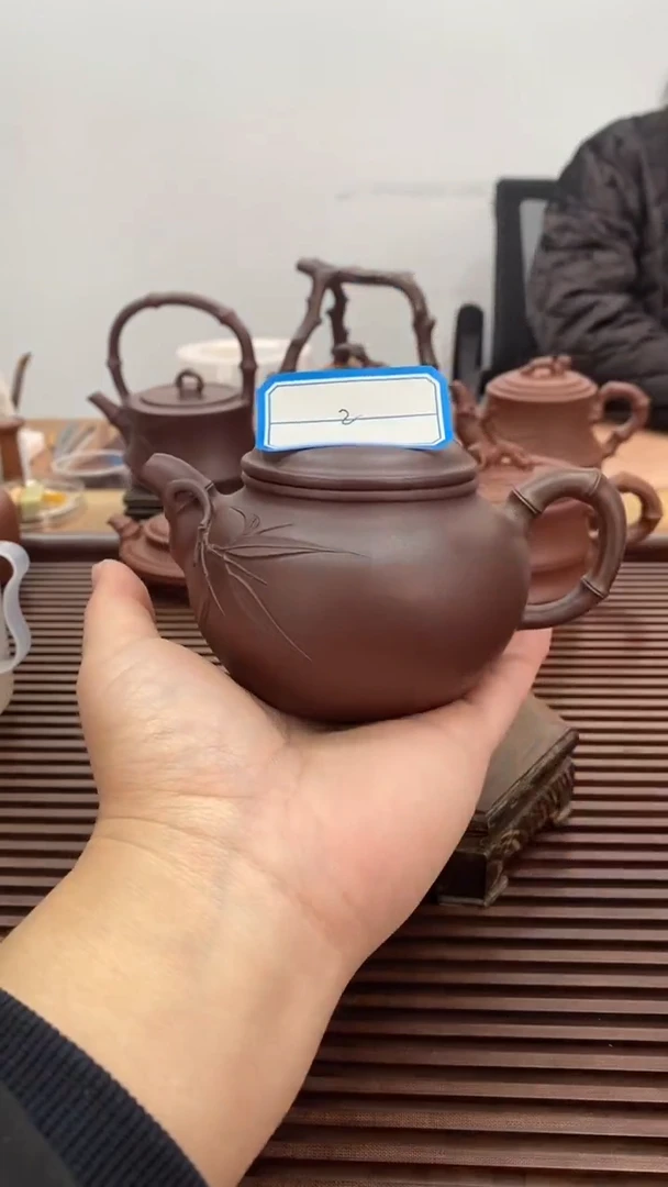 茶壶紫砂福利220毫升德钟2号