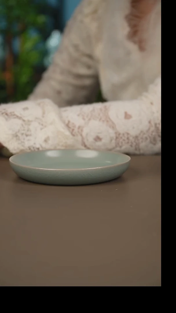 杯仿古奉化碟微暇