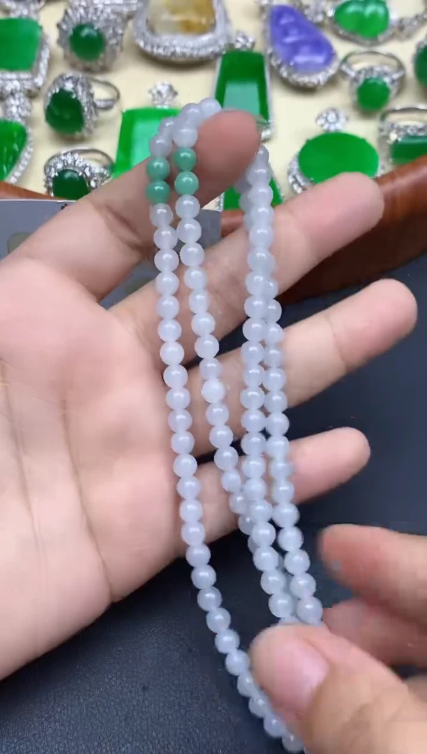 颈饰未镶嵌翡翠55-中国好珍宝