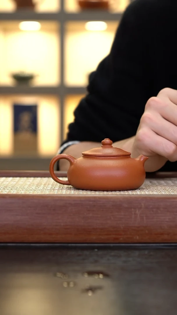 茶壶紫砂ld朱泥 寒江