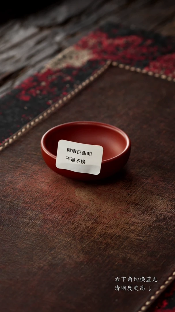 茶杯紫砂微瑕紫砂朱泥小底