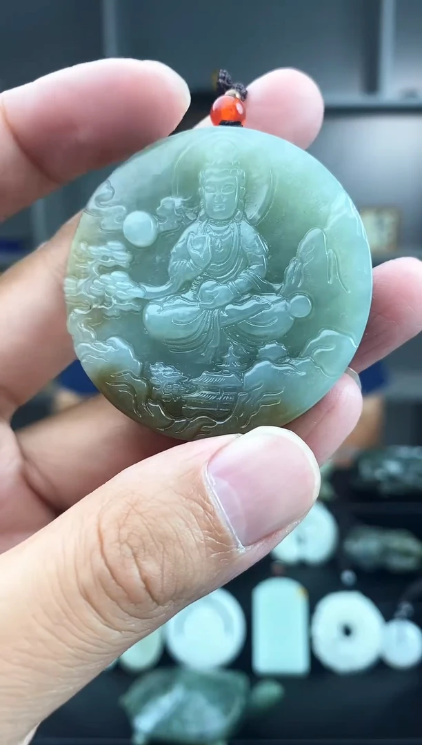 和田玉未镶嵌颈饰1