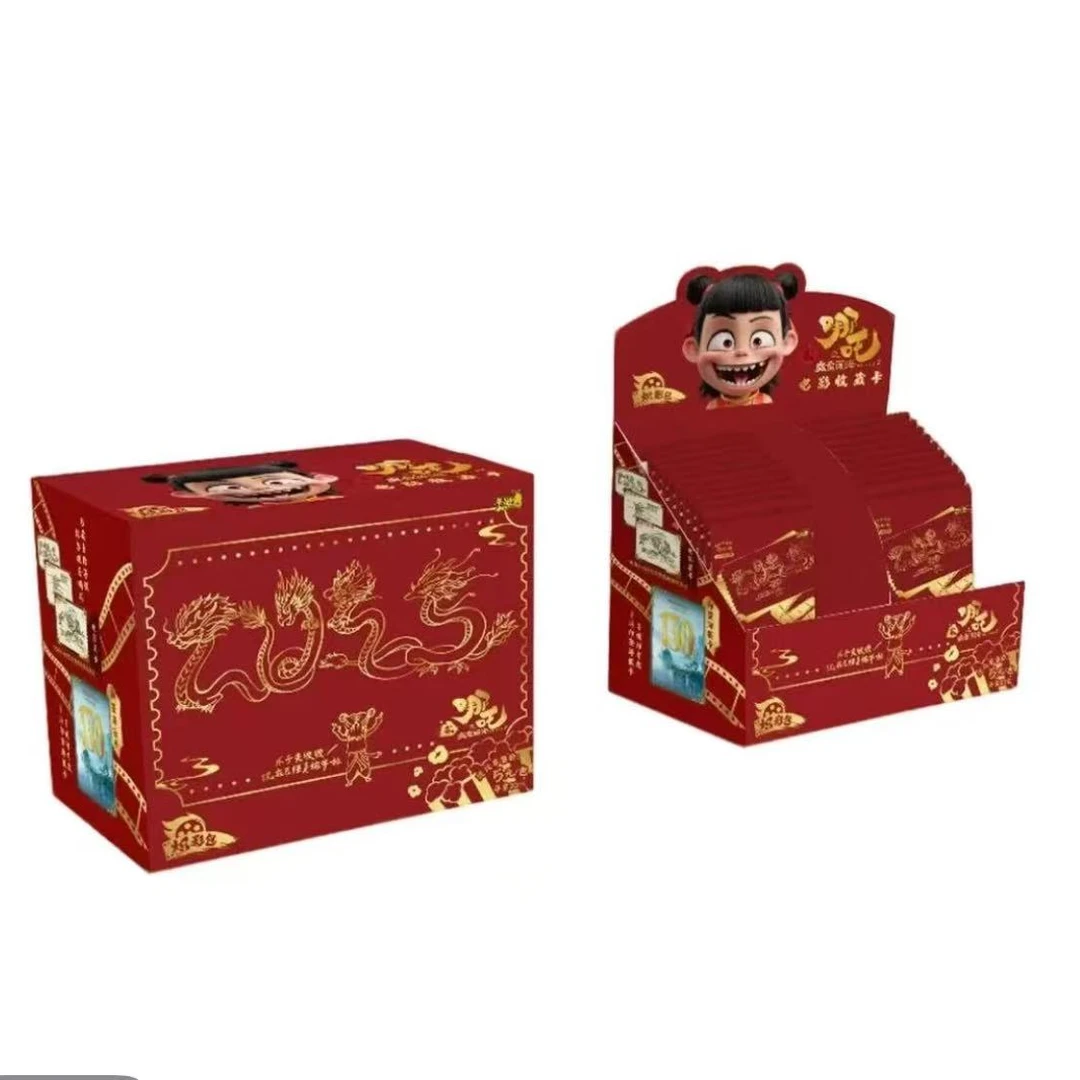 新人浮浮】卡游哪吒电影收藏卡-炽影包版5包卡牌（代拆