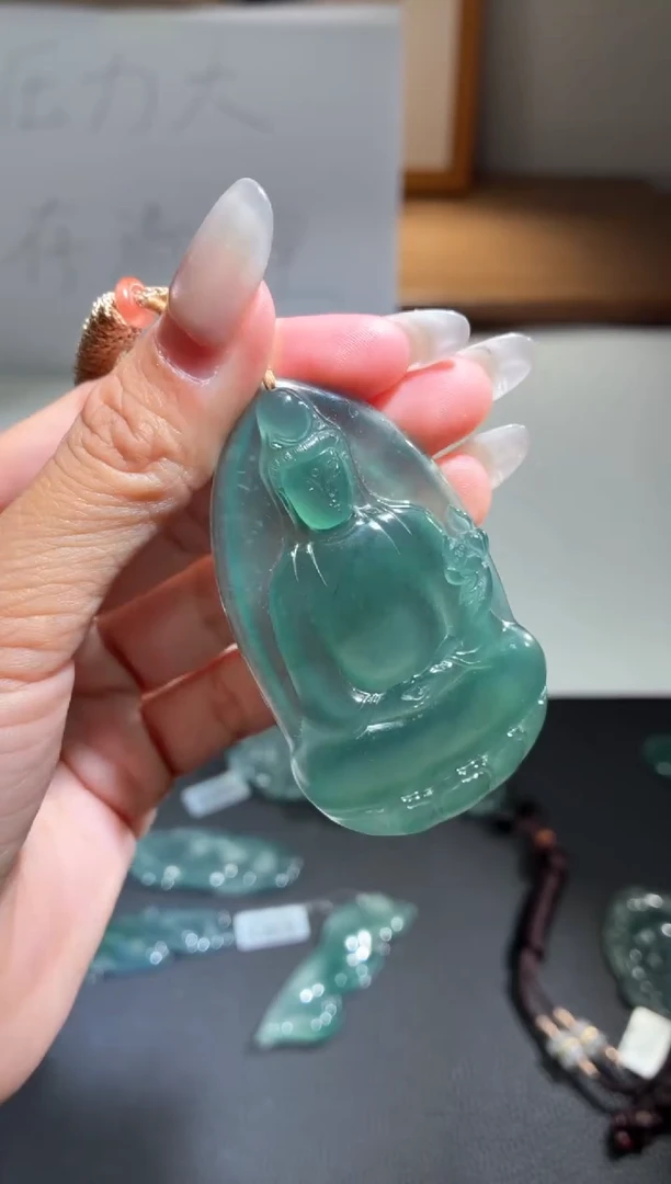 吊坠(不含链)未镶嵌翡翠天然A货翡翠