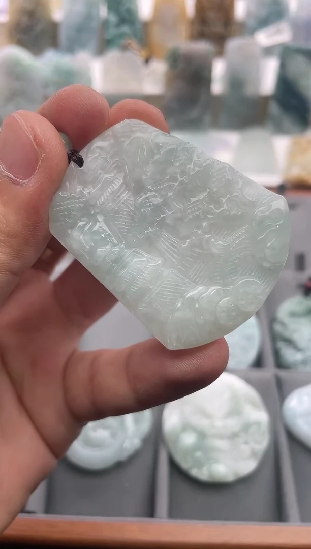 【闪购商品】翡翠颈饰未镶嵌..../1/17/27