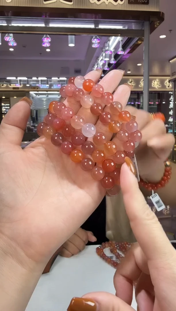 未镶嵌珠串南红玛瑙多样发其一/10/690145730128