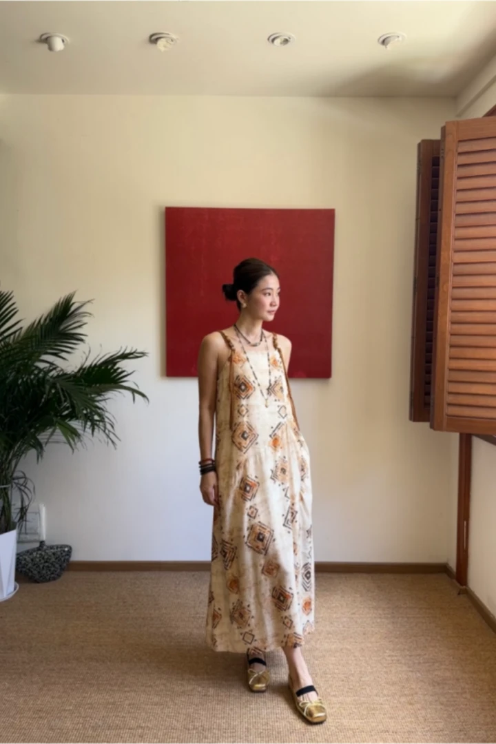 （绘梦）连衣裙垂顺飘逸显瘦显气质吊带连衣裙