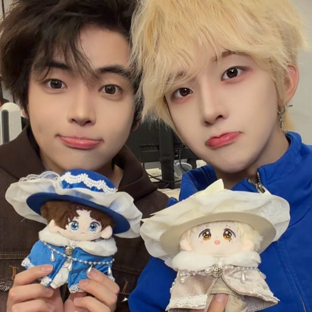 娃娃+衣服10cm棉花娃娃玩偶公仔娃衣小小浩小小捏粉丝周边