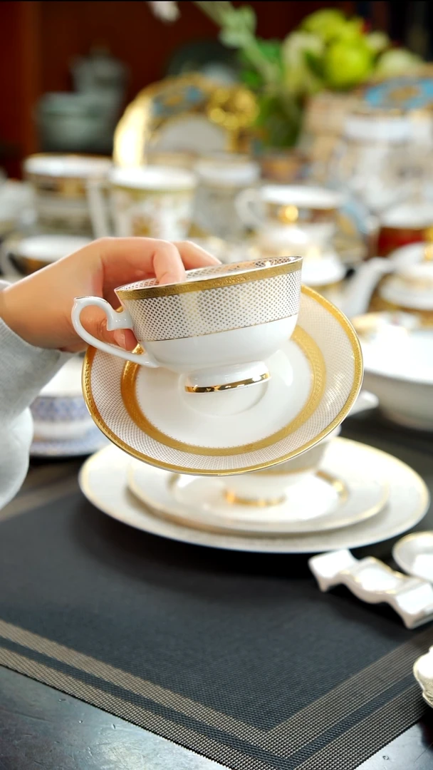 瓷片两杯两碟   福利款