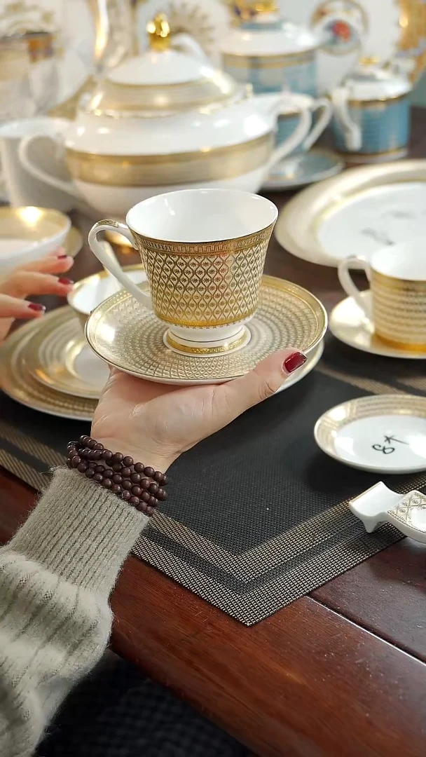 瓷片咖啡杯10套 福利价