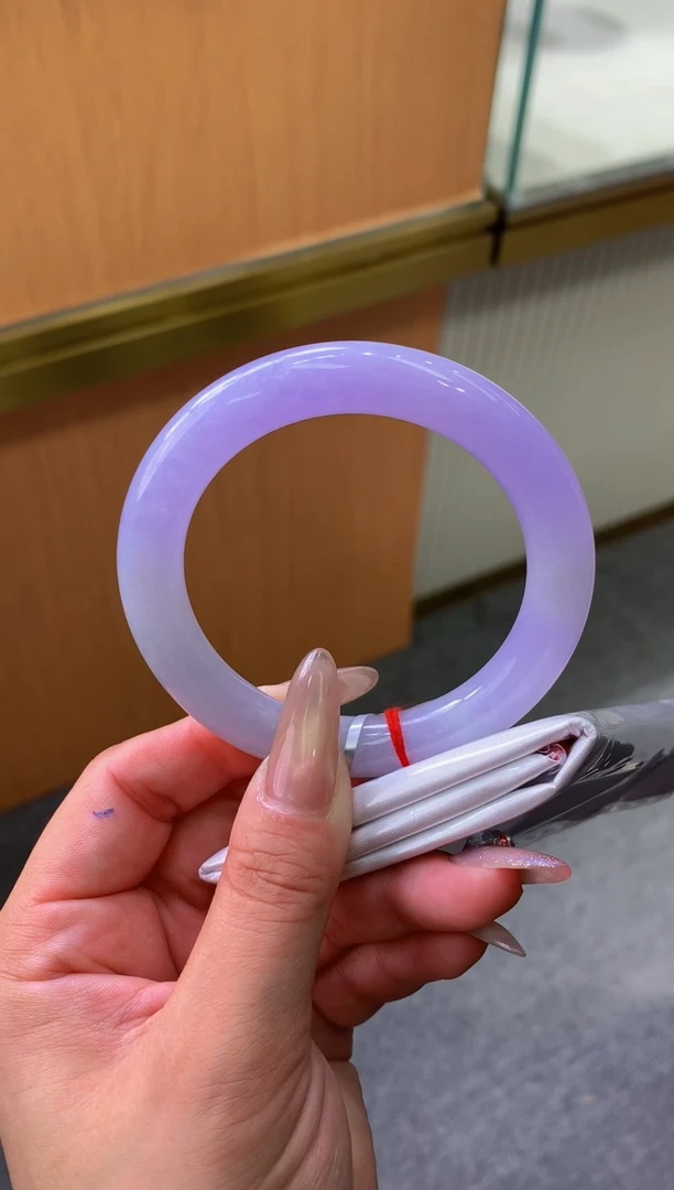 未镶嵌手镯翡翠-F29-圆条56