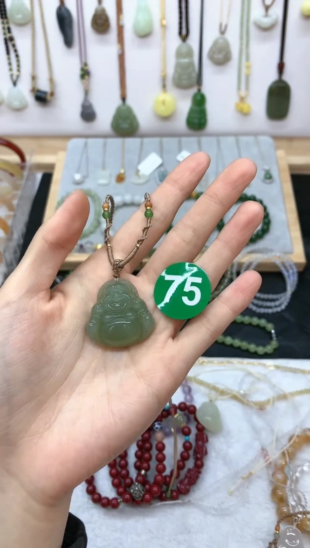 颈饰未镶嵌和田玉y***&吊坠4