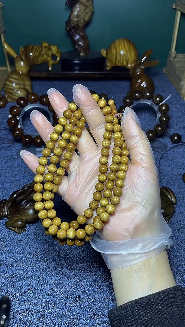 金丝楠手串/手链0.8*108