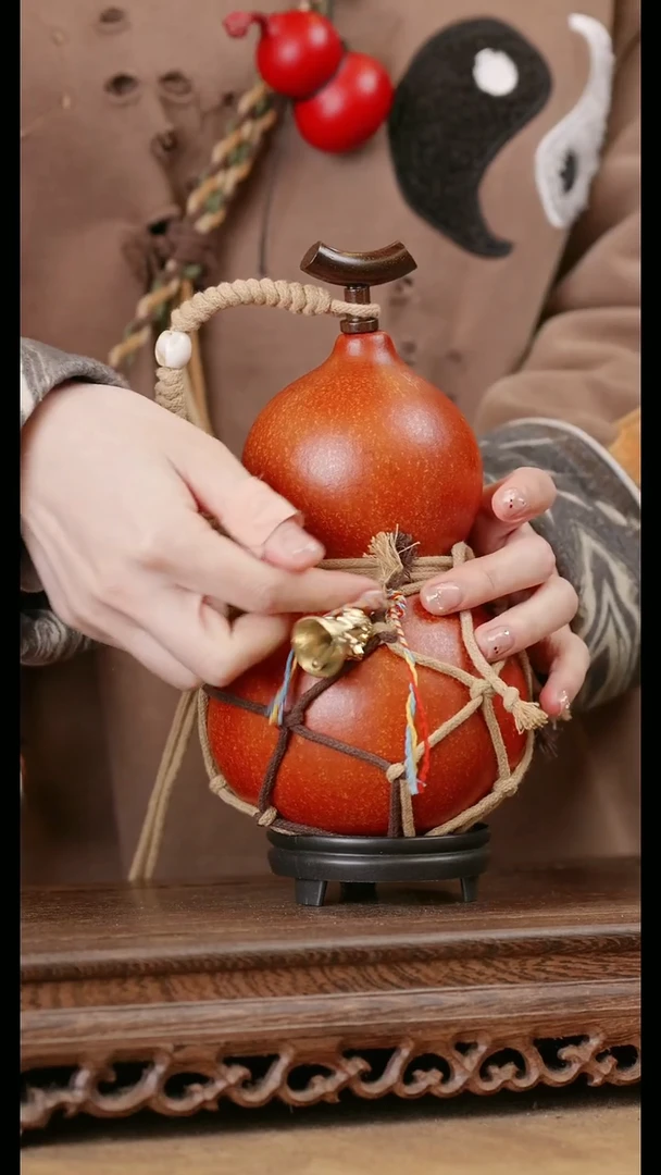 227号精品天然大漆酒葫芦一物一拍~