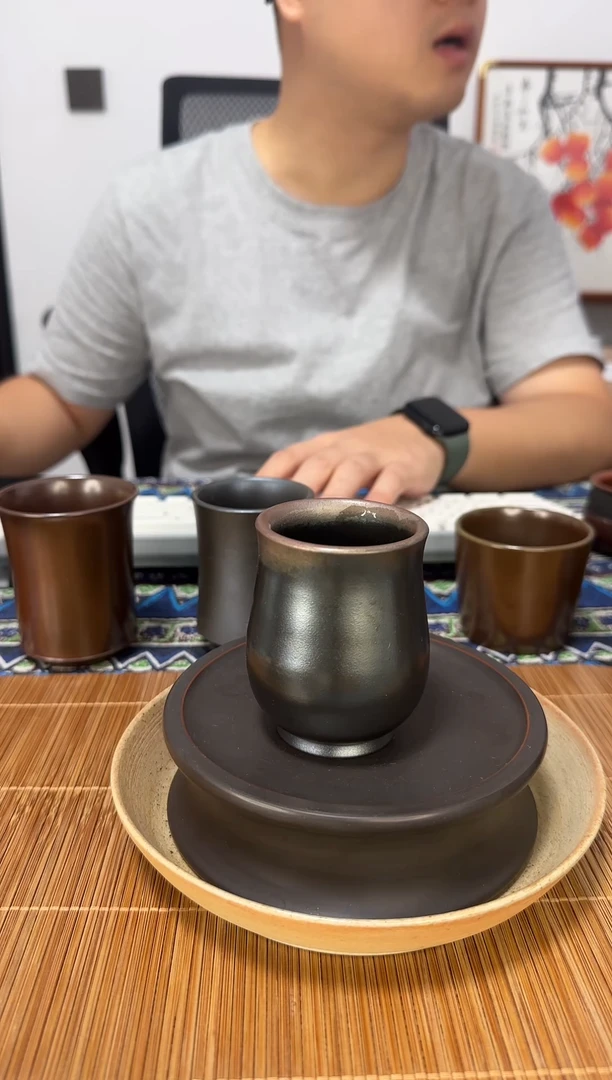 花神杯柴烧坭兴陶