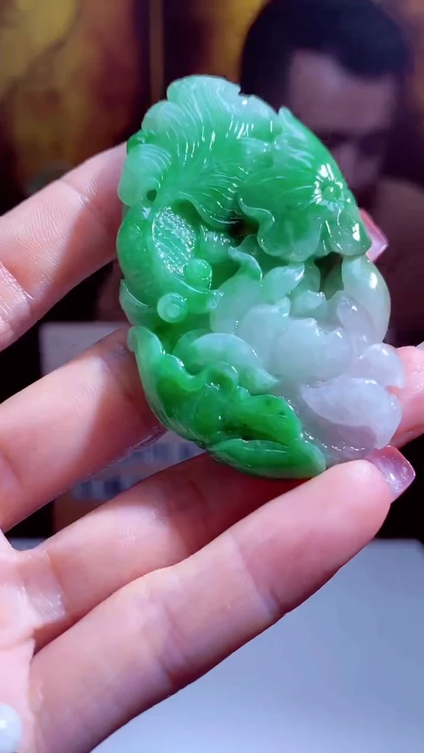 颈饰未镶嵌翡翠天然A货翡翠多样性发其一919