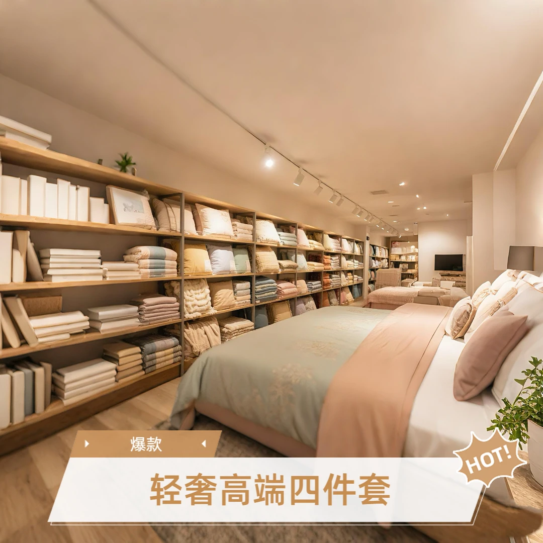 弥远-【乐屿家纺】高端轻奢四件套