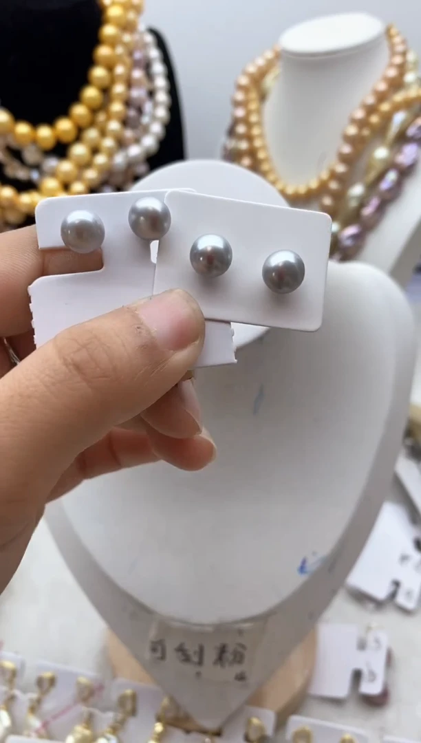 【闪购商品】淡水珍珠颈饰钛钢44