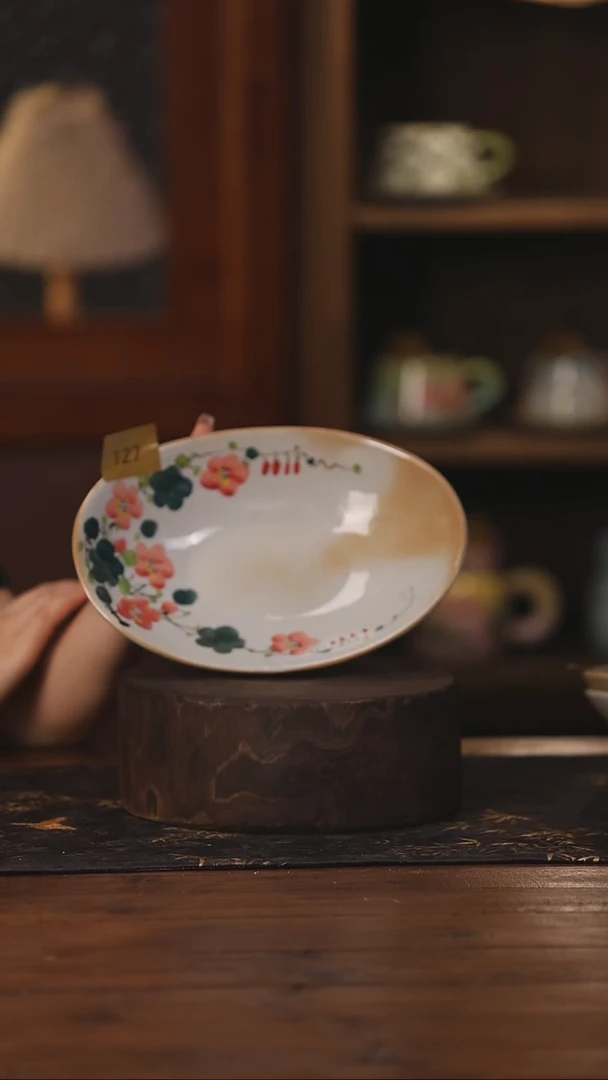 陶瓷景德镇高温釉下手绘陶瓷127