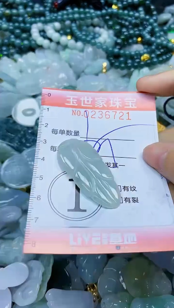 翡翠未镶嵌颈饰闪购0236721