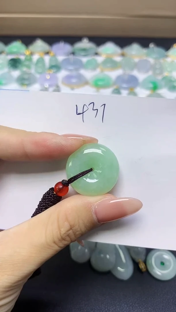翡翠未镶嵌颈饰天然自然緬甸A貨翡翠