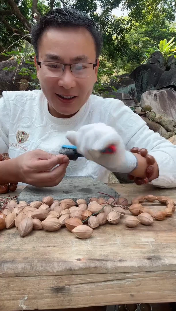 【闪购商品】橄榄核手串1624 梅林铁核原生手串198