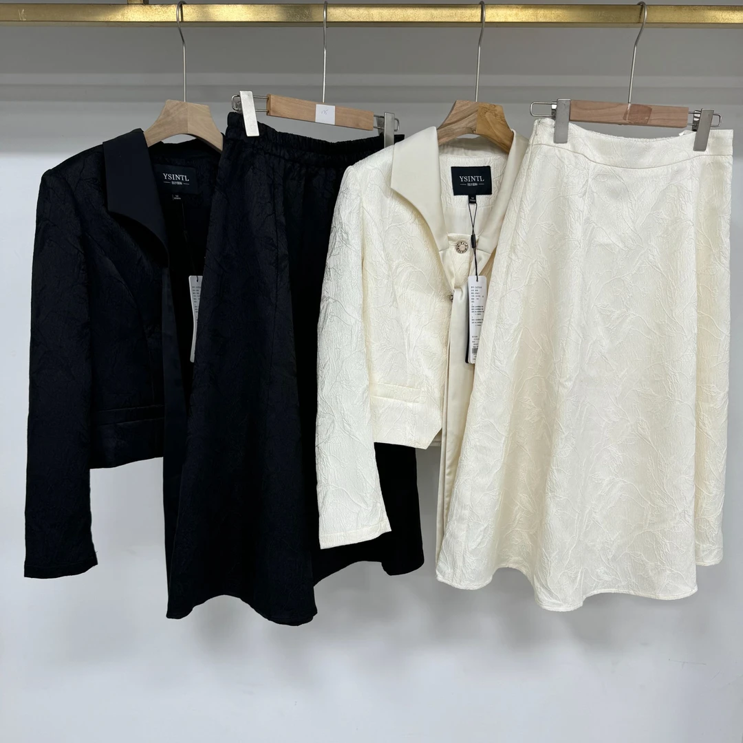 羽系列/新中式国风半身裙时尚休闲套装243T048