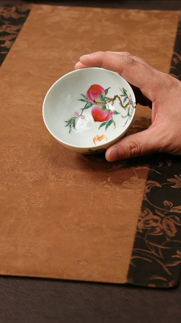 【闪购商品】杯景德镇手工手绘陶瓷九桃