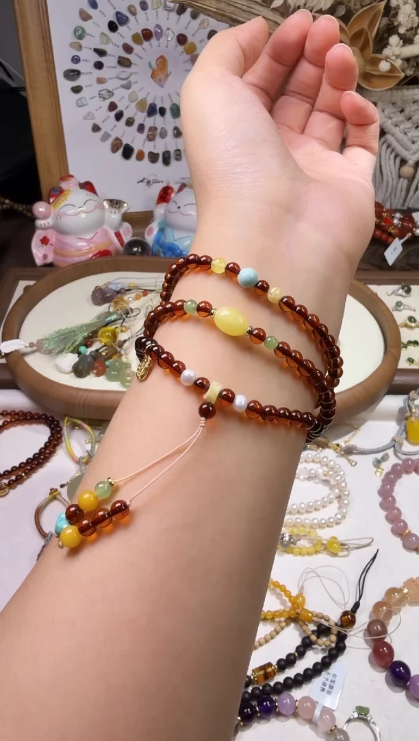 水晶摆件未镶嵌珠链