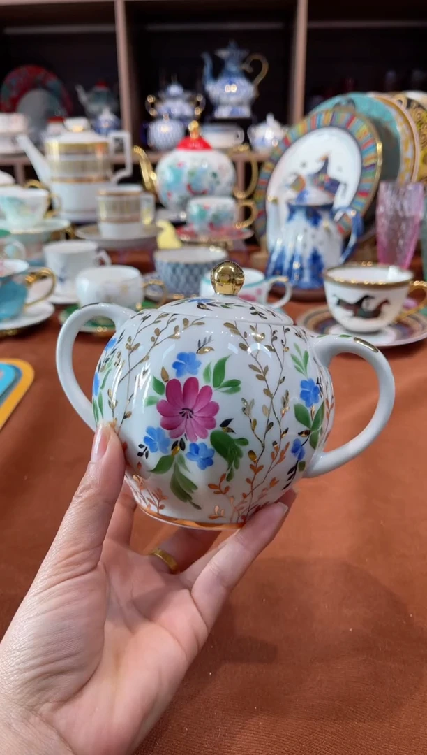 【闪购商品】瓷片草之祝愿糖罐+花瓶······