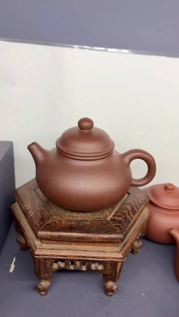 茶壶紫砂台西紫泥 容天