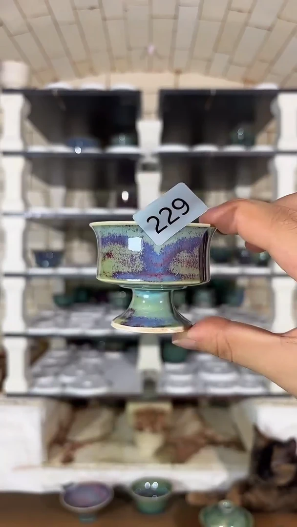 其他精品窑变钧瓷茶器