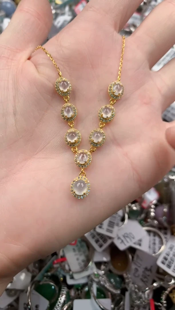 银S925镶嵌戒指翡翠333            3