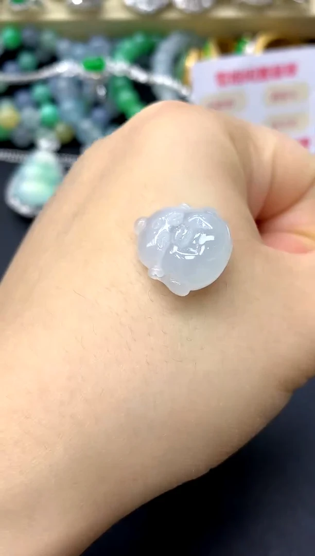 颈饰未镶嵌翡翠98-中国好珍宝
