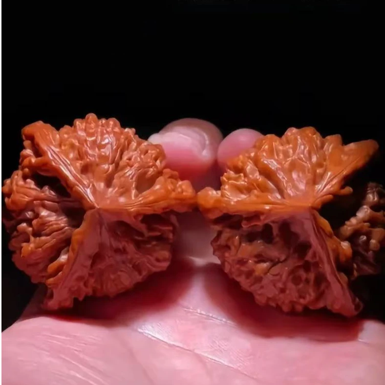 正宗文玩核桃狮子头三棱五棱手工盘玩收藏