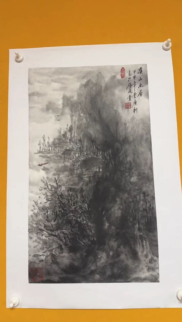 国画雄风堂书画作品