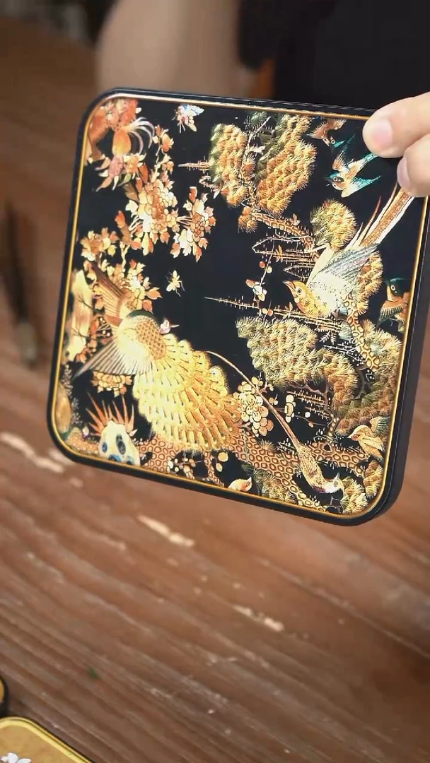 壹藏贰宝百鸟朝凤图大垫子一片