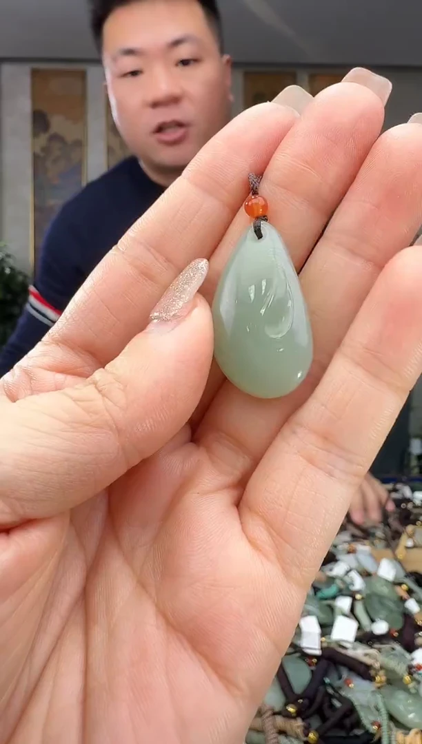 颈饰未镶嵌和田玉拍一发一多样性发货