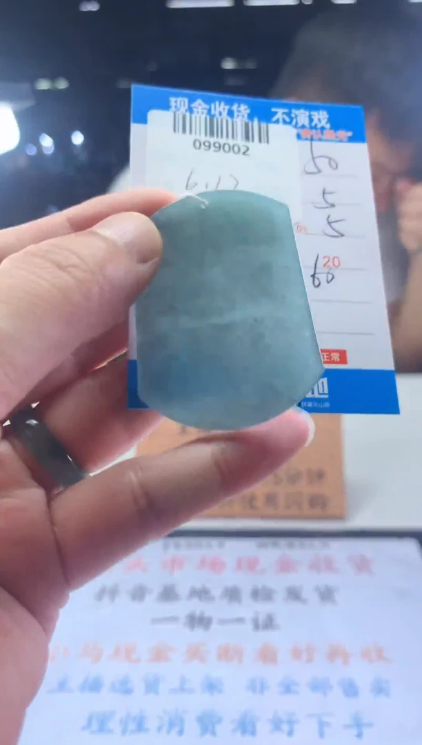 翡翠未镶嵌颈饰天然翡翠A货拍一发一