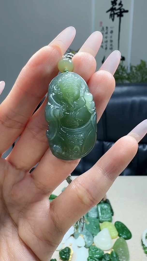 未镶嵌和田玉挂件君*1