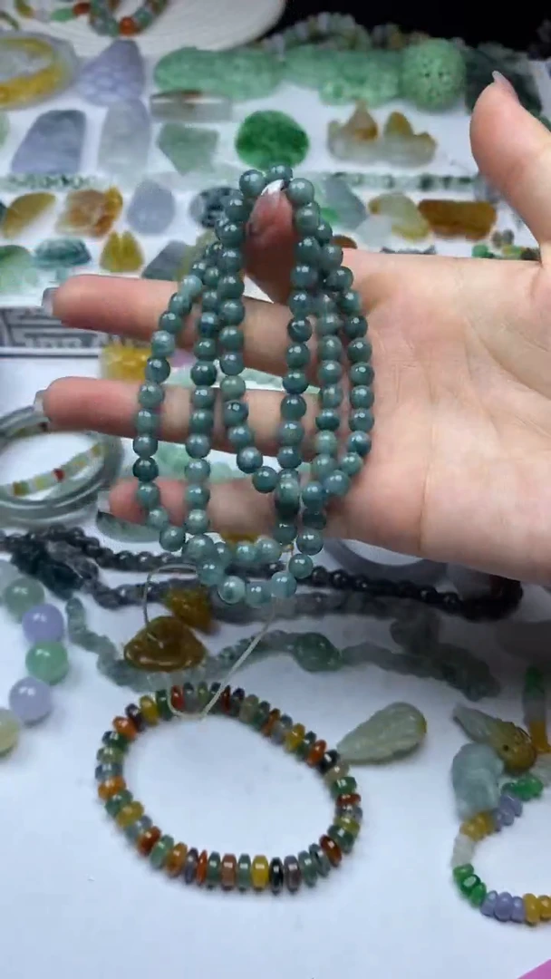 未镶嵌定制翡翠毛货定制不退不换