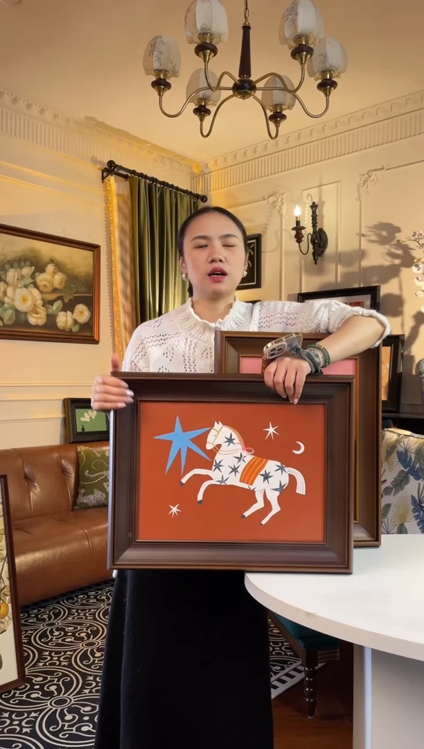 横款50*40新品小马