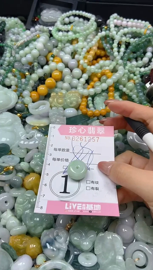 翡翠未镶嵌颈饰闪购0261256多样性发其一