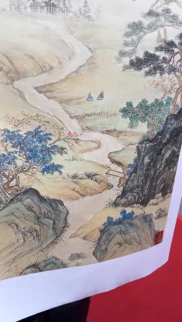 【闪购商品】国画道一老师亲笔画作品B44