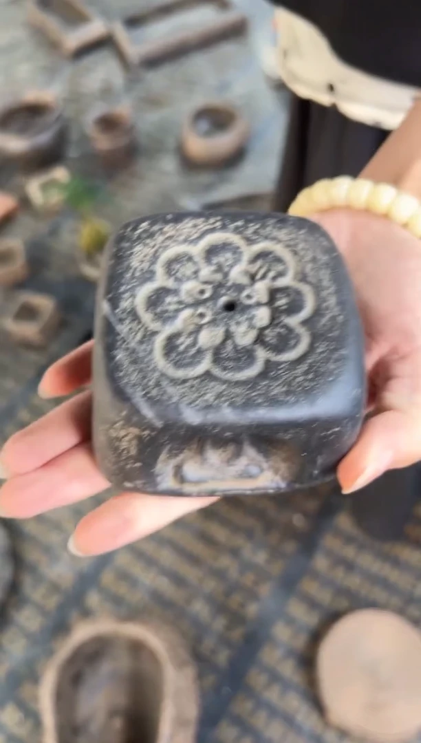 陶土【火山泥】四面佛香插