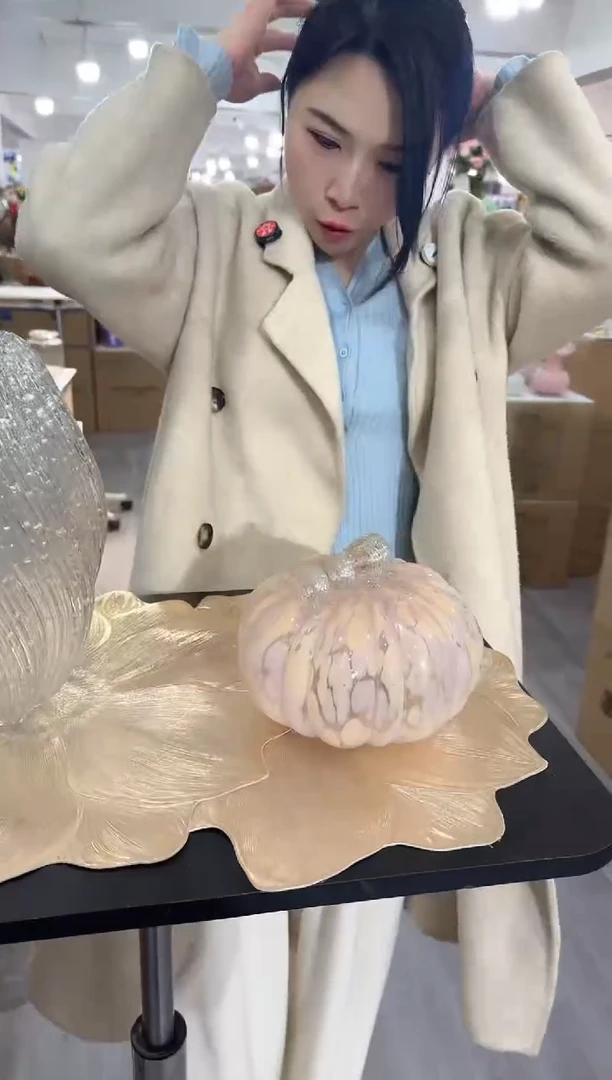 【闪购商品】琉璃瑞鸿花器晚N-14