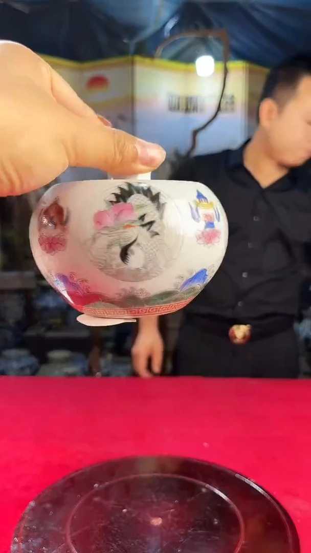 瓷片 瓷片景德镇陶瓷摆件k522