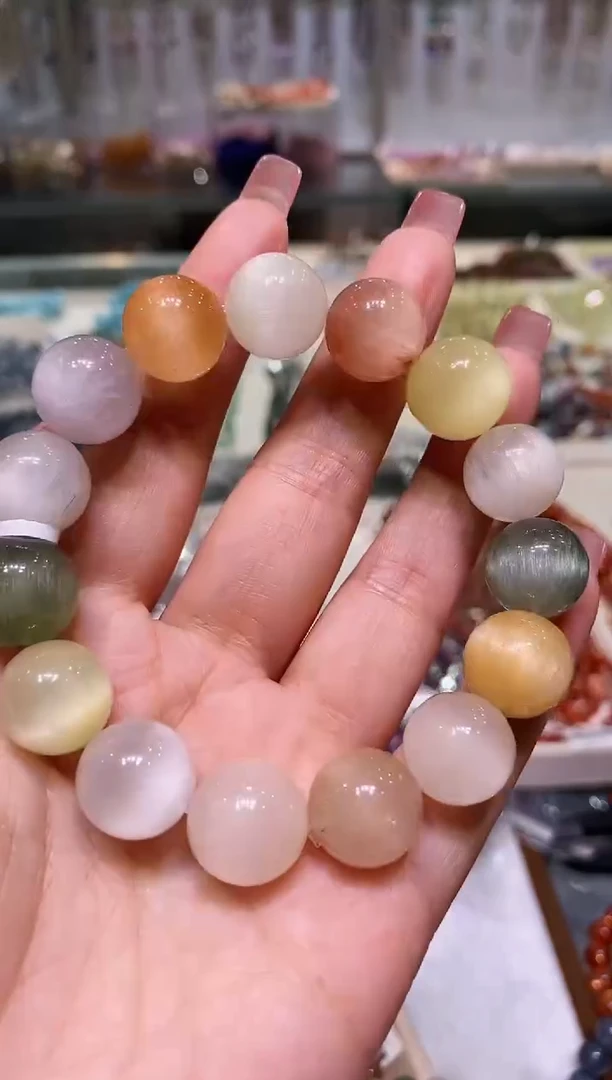 未镶嵌手链水晶多样性发其一兔毛