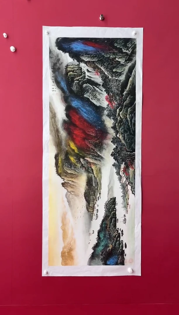 【闪购商品】国画吴-小六尺山水/无框/W